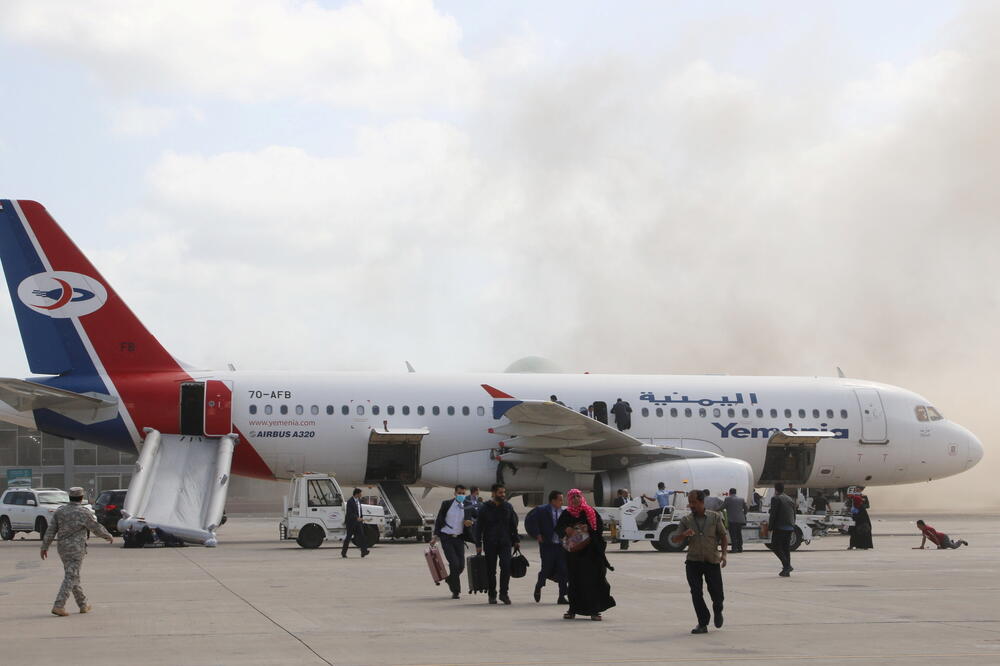 Detalj sa aerodroma u Adenu, Foto: Reuters