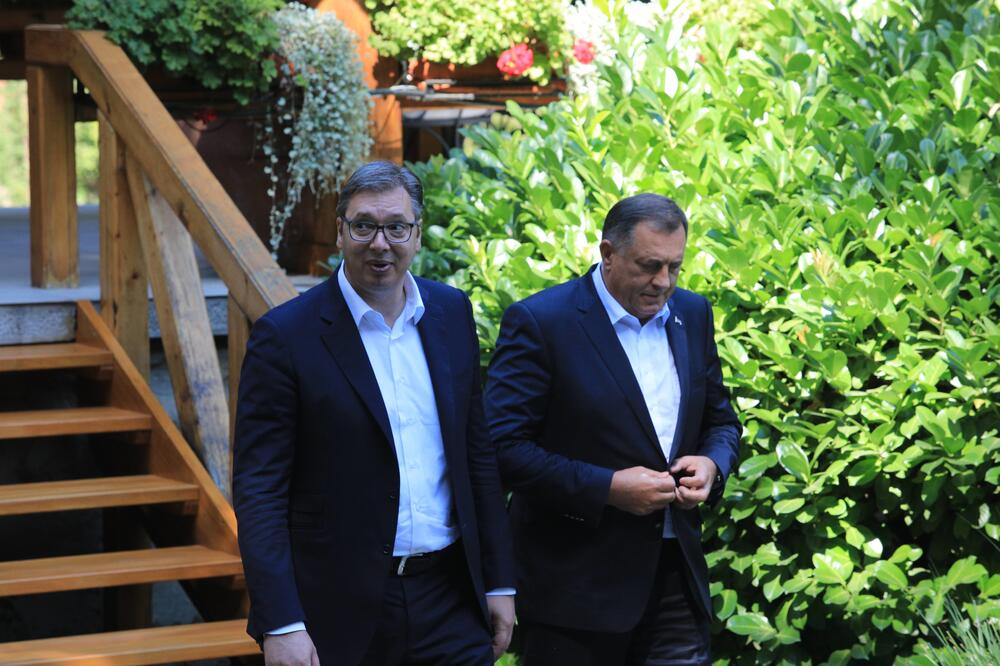 Vučić i Dodik, Foto: BETA
