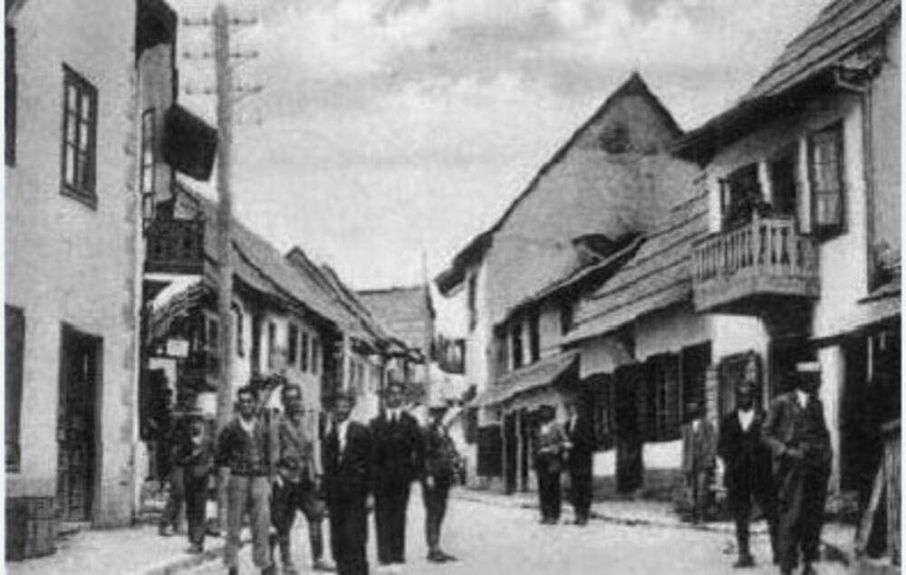 Glavna ulica u Andrijevici, 30-ih godina prošlog vijeka