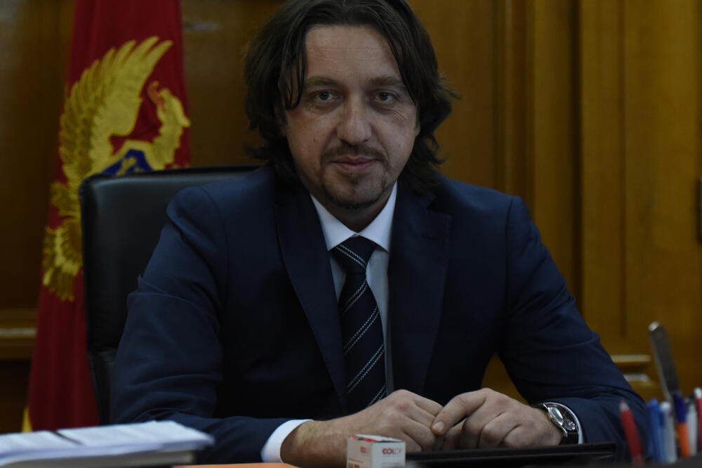 Ministar unutrašnjih poslova Sergej Sekulović, Foto: Savo Prelević
