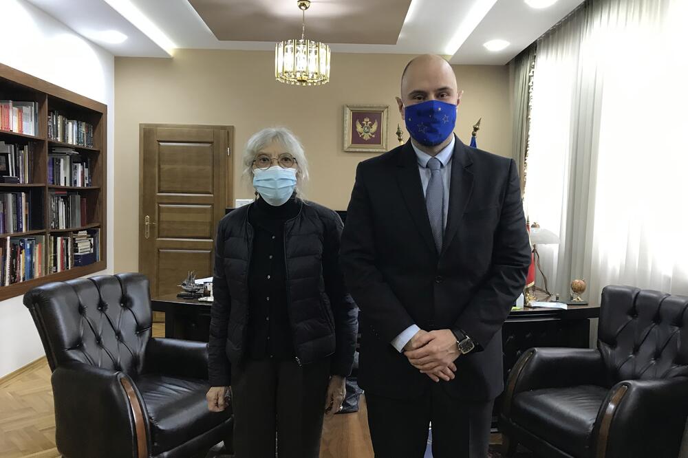 Davije i Radulović, Foto: Mfa.gov.me