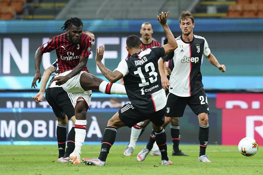 Sa prethodnog meča Milan - Juventus, Foto: AP