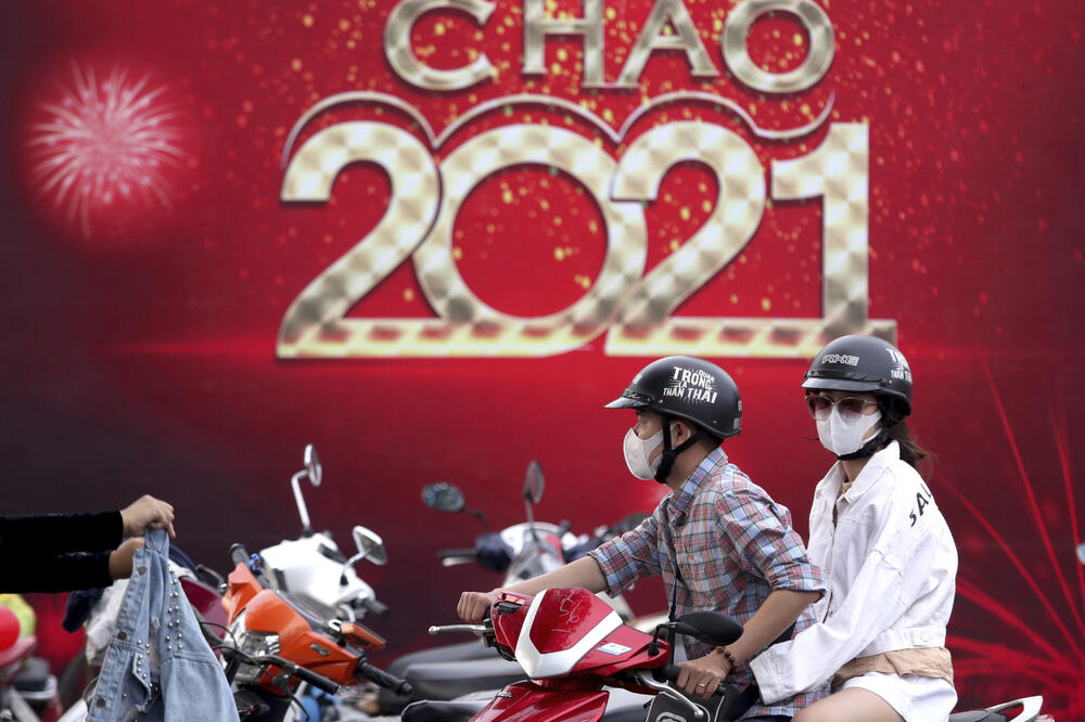 Novogodišnje slavlje u gradu Vung Tau u Vijetnamu, Foto: Beta/AP