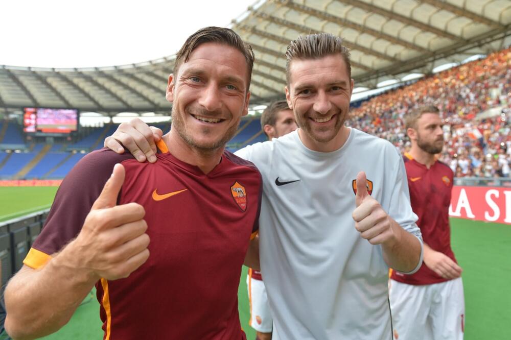Toti i De Sanktis, Foto: AS Roma