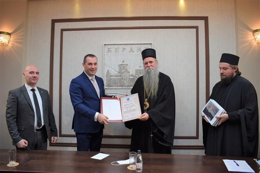 Na dodjeli nagrade, Foto: Opština Berane