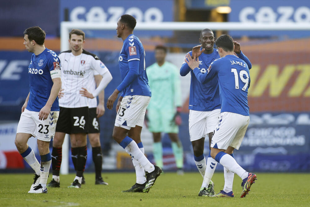 Everton je uz mnogo muke eliminisao Roteram, Foto: Reuters