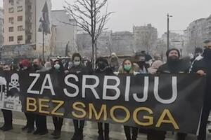 Protest u Beogradu zbog zagađenog vazduha