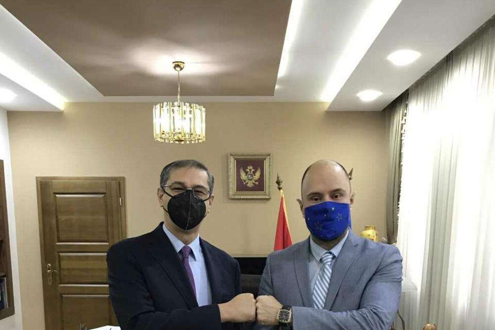 Zelioli i Radulović, Foto: Ministarstvo vanjskih poslova