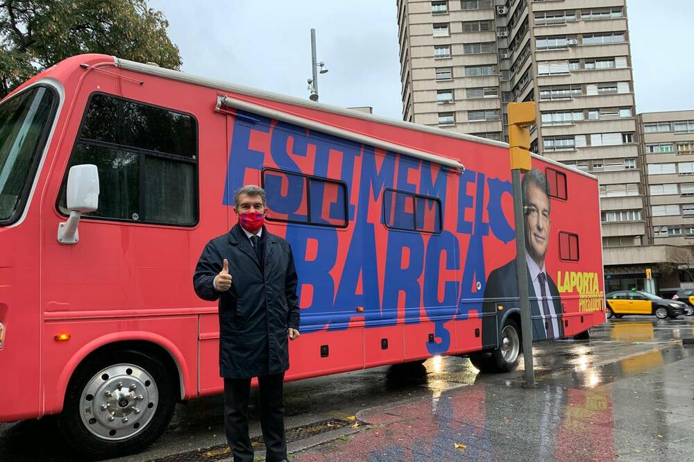 Foto: twitter.com/JoanLaportaFCB