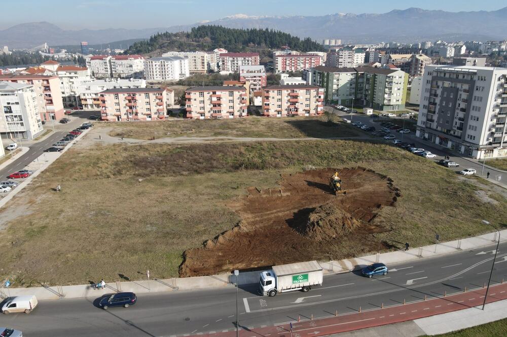 Na 5.000 kvadrata planirana trim staza, park za djecu i kućne ljubimce, Foto: Podgorica.me