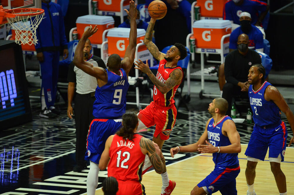 Sa meča Klipersa i Pelikansa, Foto: Reuters