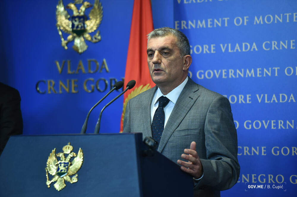 Ministar kapitalnih investicija Mladen Bojanić, Foto: Gov.me