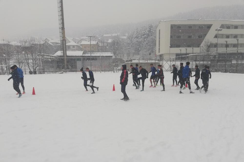 Sa prvog treninga Rudara u 2021., Foto: PV portal