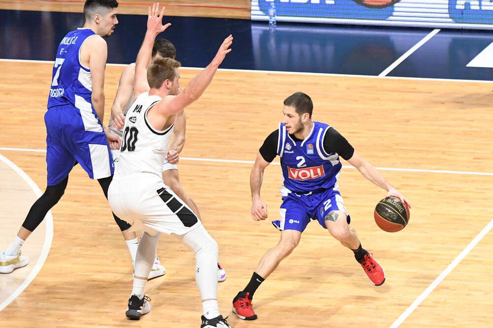 Ivanović na večerašnjem meču, Foto: Savo Prelević