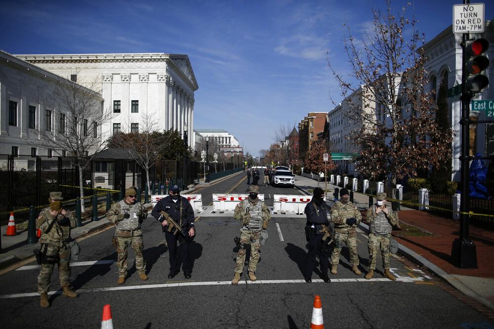 Nacionalna garda u Vašingtonu, Foto: Reuters