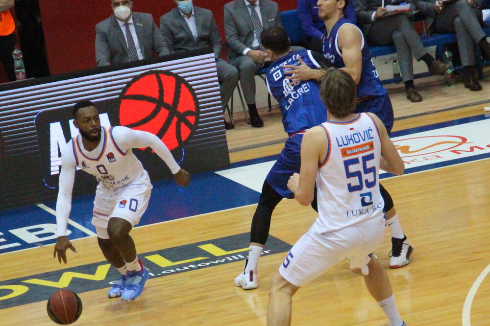 Pulen i Luković na meču sa Cibonom, Foto: Cibona/Željko Baksaj