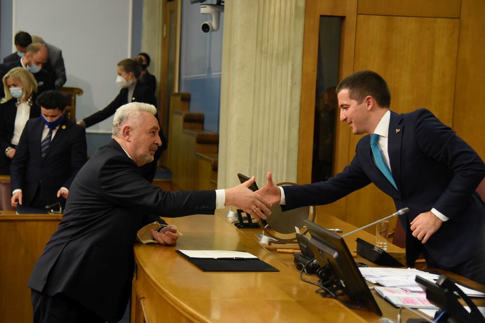 Partije (ne)će određivati kadar: Krivokapić i Bečić, Foto: Boris Pejović