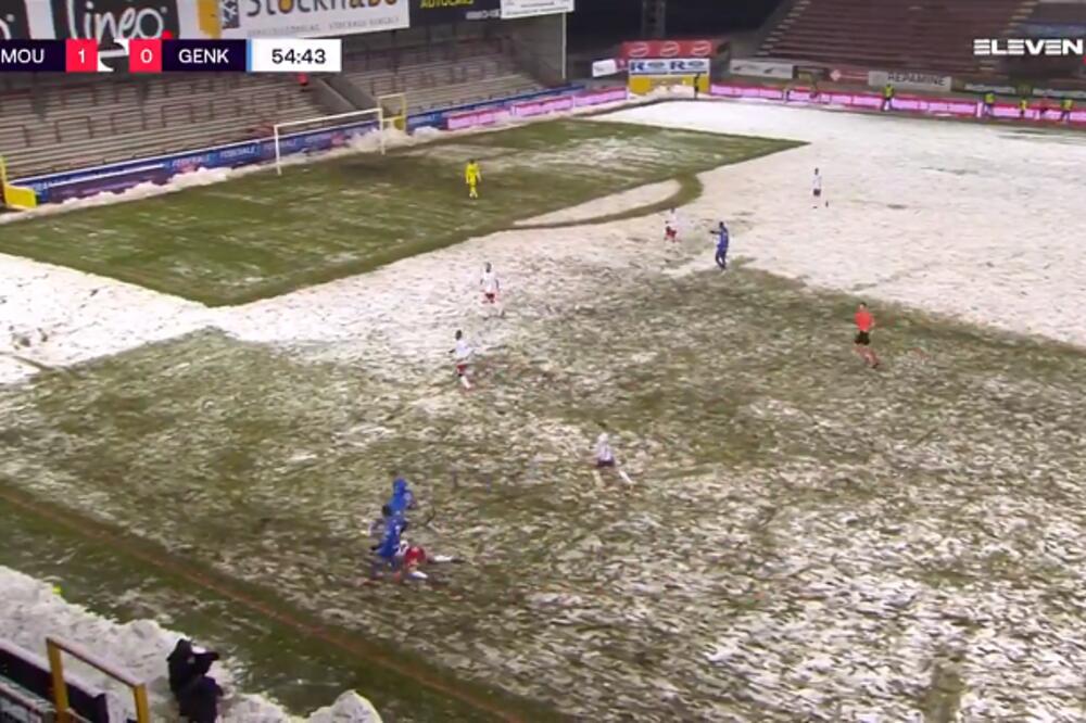 Detalj sa meča, Foto: Printscreen Twitter