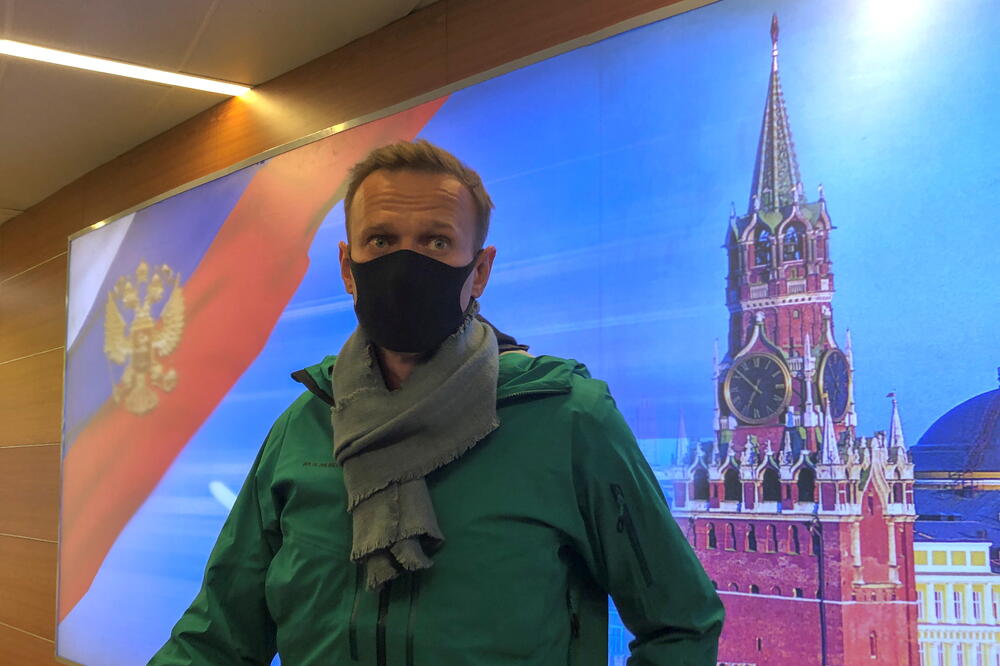 Navaljni po dolasku u Moskvu, Foto: Reuters
