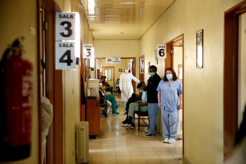 Detalj iz bolnice u Lisabonu, glavnom gradu Portugala, Foto: Reuters