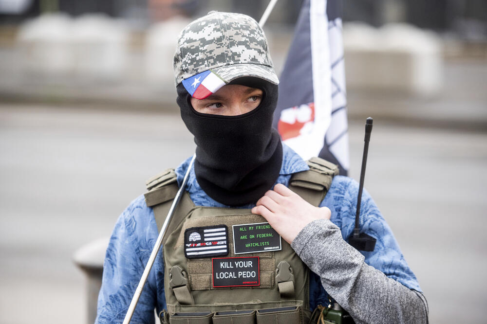 Jedan od demonstranata, Foto: AP
