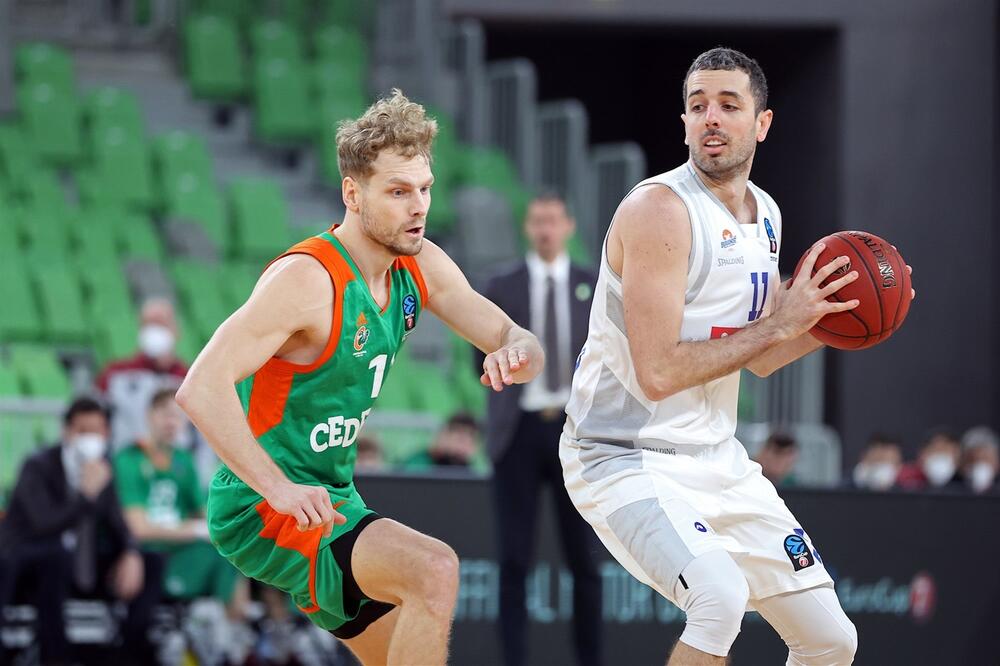 Amedeo dela Vale na večerašnjoj utakmici, Foto: Eurocup