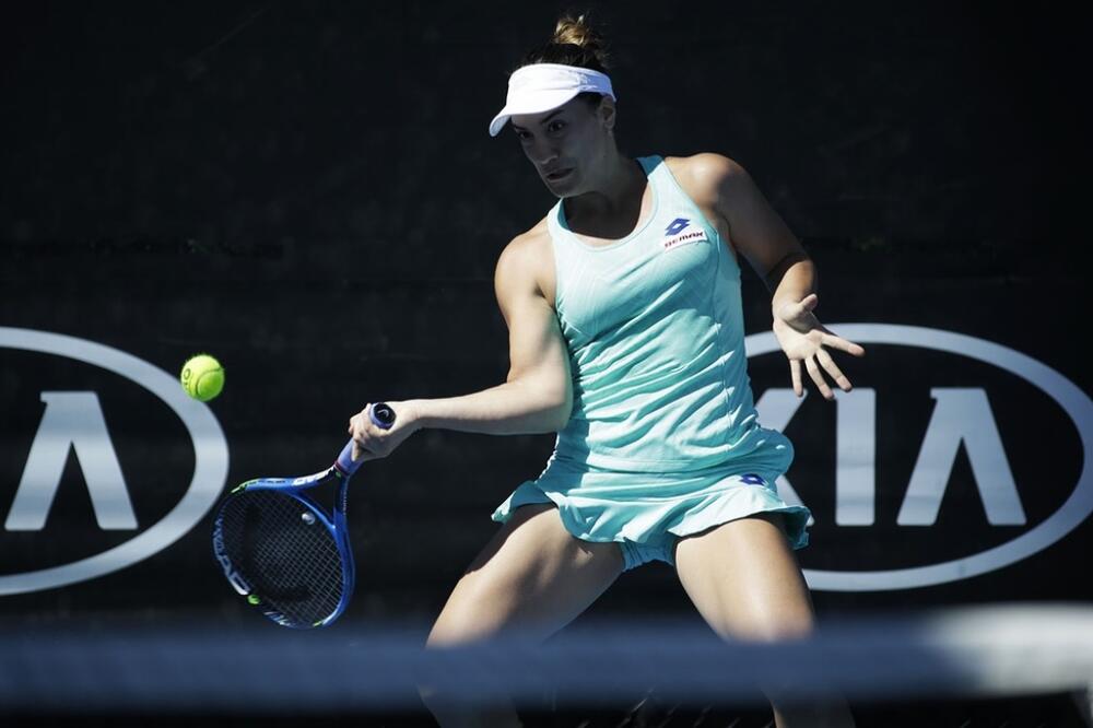 Danka Kovinić na jednom od prethodnih Australijan opena, Foto: Ausopen.com