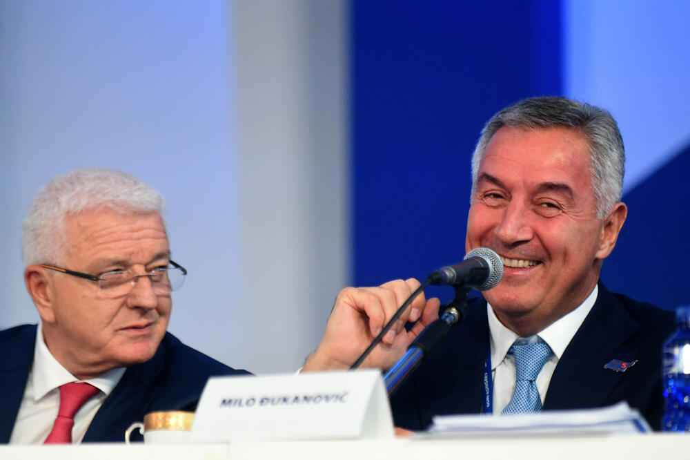 Marković i Đukanović, Foto: Boris Pejović