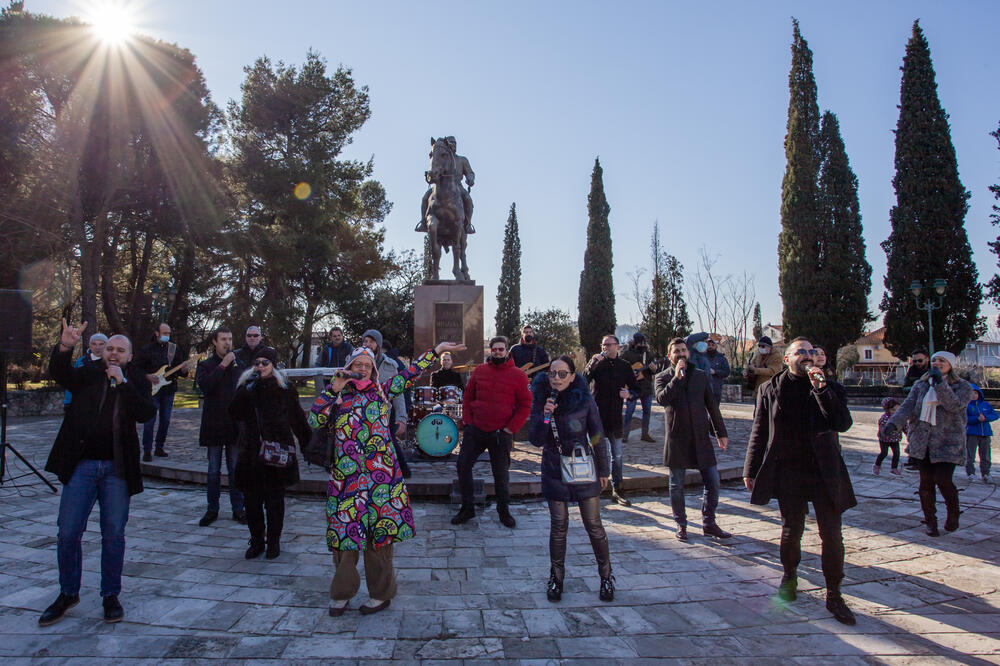 Sa performansa Udruženja estradnih umjetnika Crne Gore, Foto: Udruženje estradnih umjetnika Crne Gore