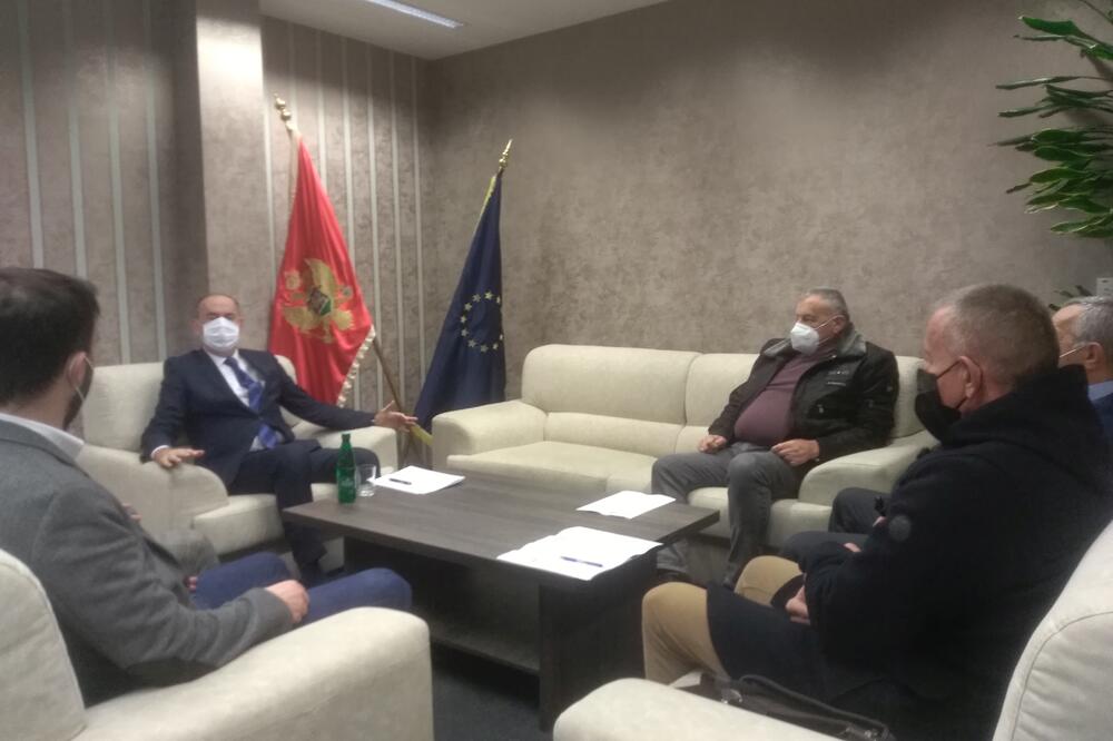 Sastanak Laloševića i rukovodstva AS-a, Foto: Uprava za sport i mlade