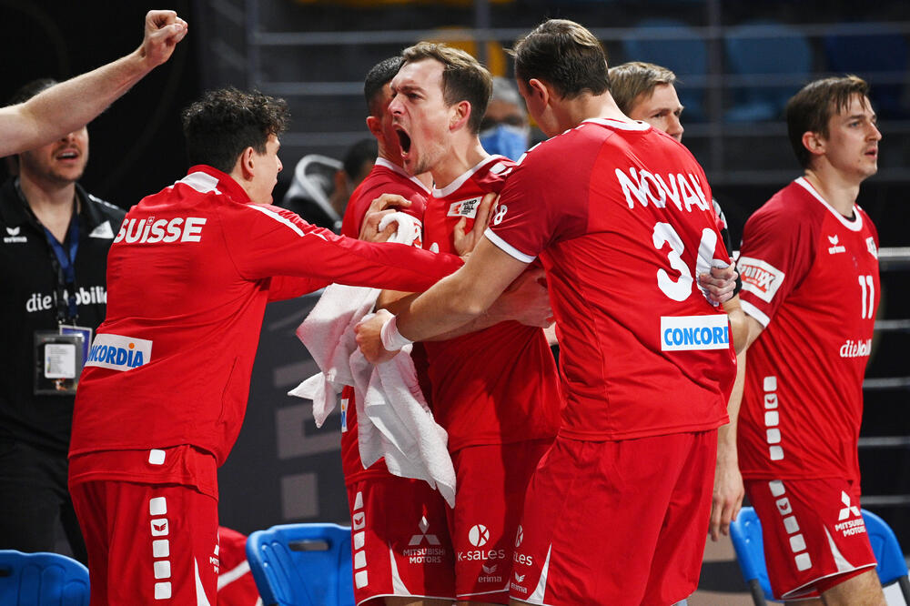 Rukometaši Švajcarske, Foto: Reuters