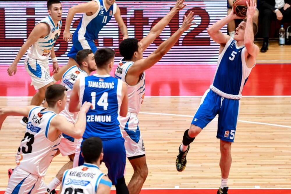 Sa večerašnjeg meča, Foto: ABA League/Dragana Stjepanovic