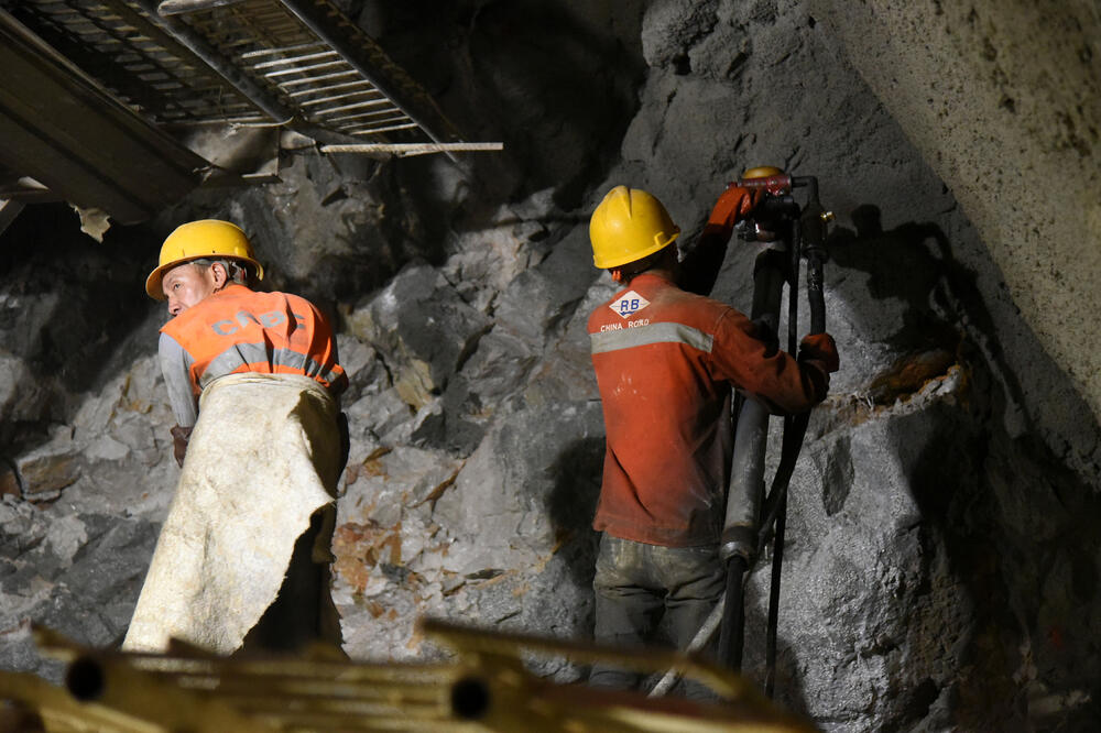 Sa gradilišta prve dionice auto-puta (arhiva), Foto: Boris Pejović