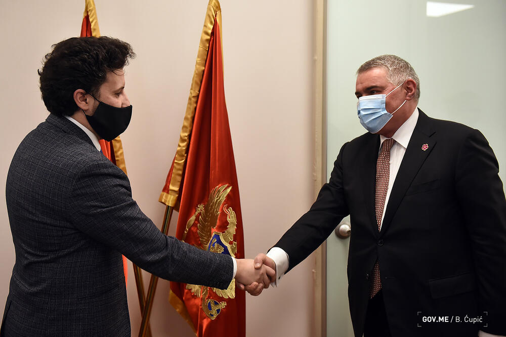 Abazović i Hovakimian, Foto: Kabinet potpredsjednika Vlade