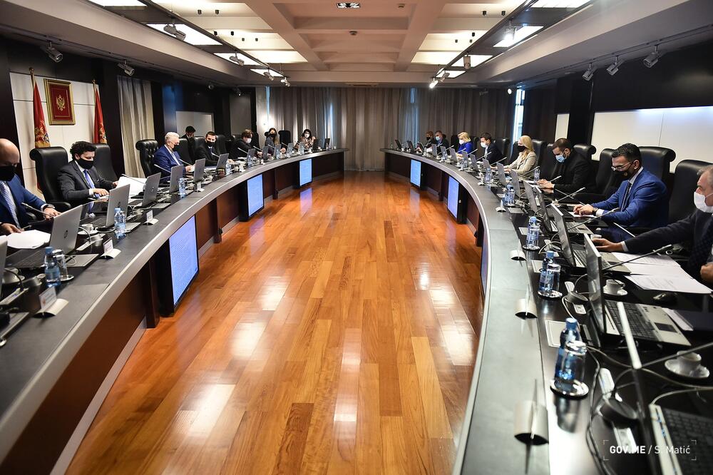 Sa današnje sjednice, Foto: Vlada Crne Gore