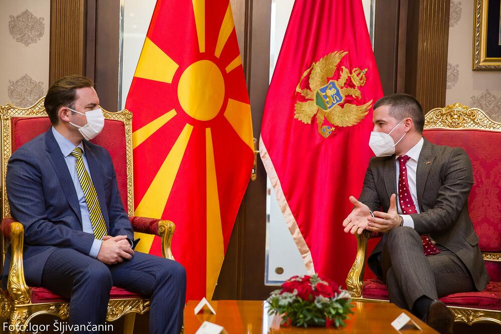Osmani i Bečić, Foto: Skupština Crne Gore