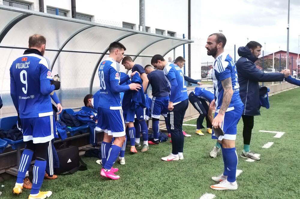 Fudbaleri Budućnosti uoči meča sa Komom, Foto: FK Budućnost