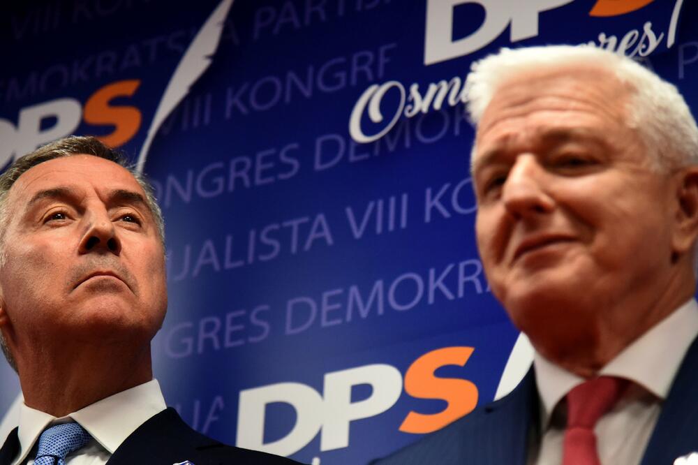 Milo Đukanović i Duško Marković, Foto: Boris Pejović