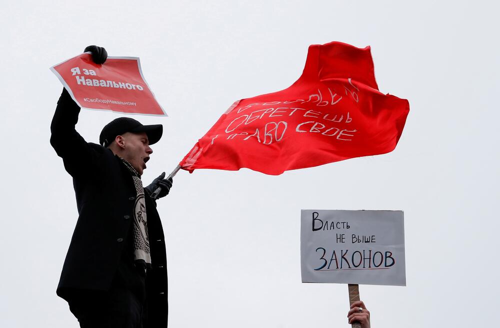 Sa demonstracija u Moskvi