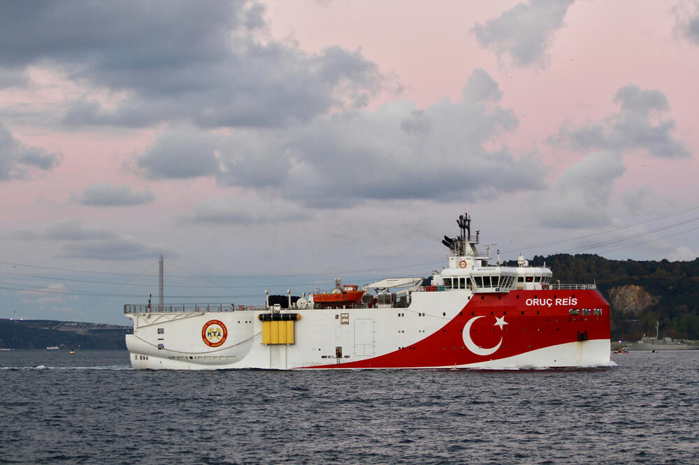 Turski brod za istraživanje nafte i gasa, Foto: Reuters