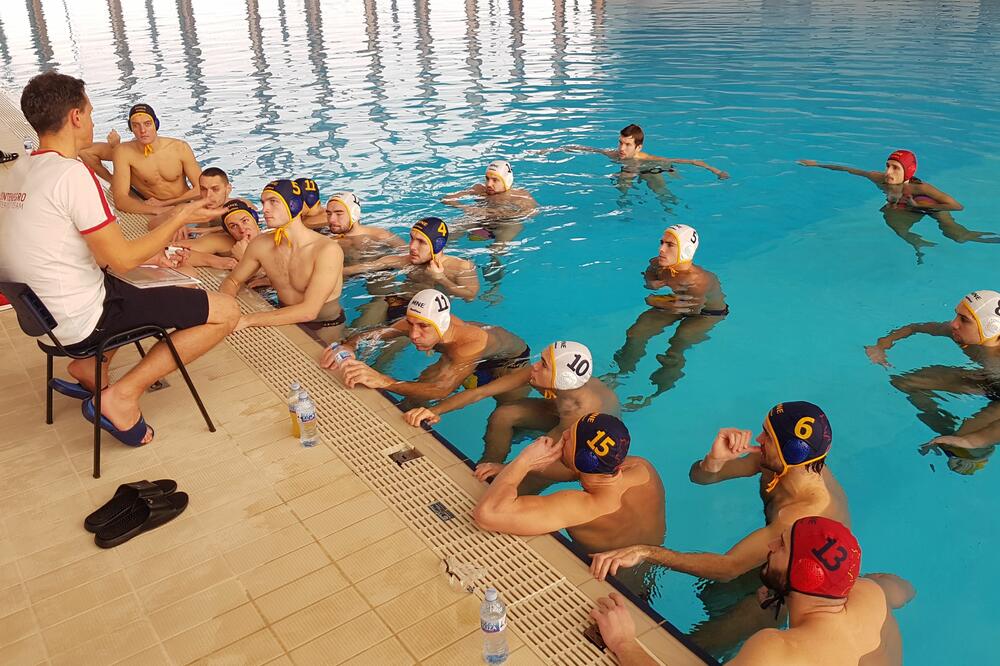 Vaterpolisti na današnjem treningu, Foto: Wpolo.me