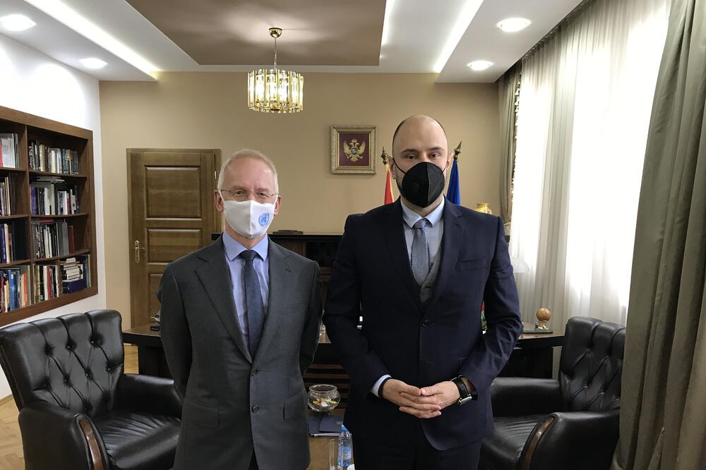 Radulović i Landberg, Foto: Ministarstvo vanjskih poslova