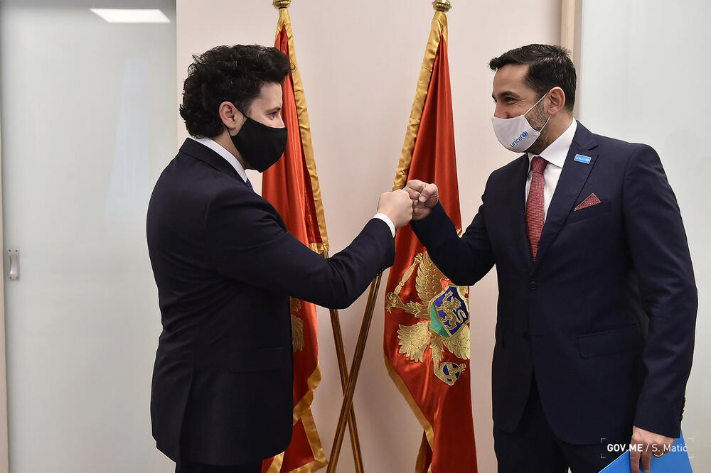 Abazović i Santander, Foto: Kabinet potpredsjednika Vlade