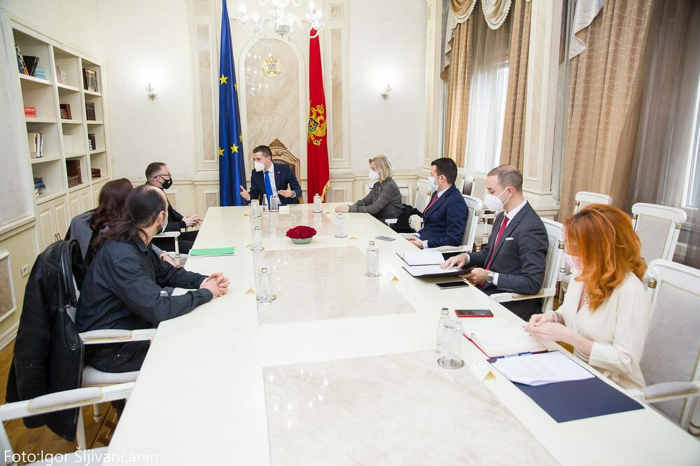 Sa današnjeg sastanka, Foto: Kabinet predsjednika Skupštine