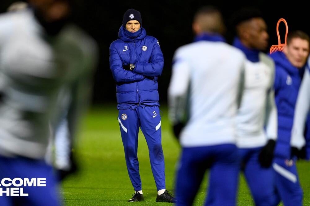 Tuhel na prvom treningu, Foto: Chelsea