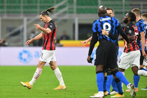 Milan neće kazniti Ibrahimovića zbog incidenta sa Lukakuom