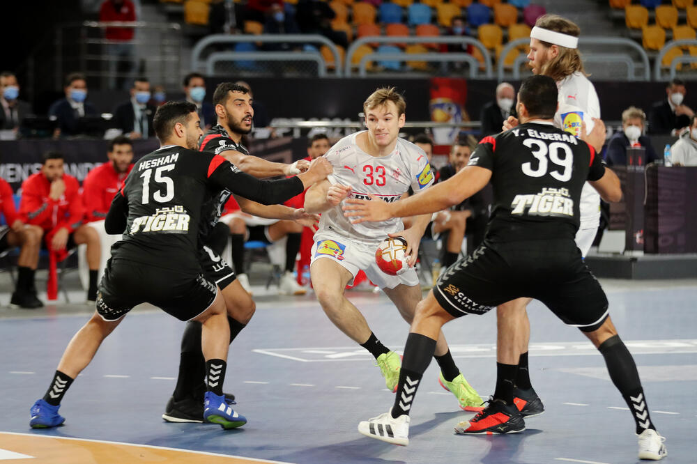 Detalj sa susreta Danske i Egipta, Foto: Reuters