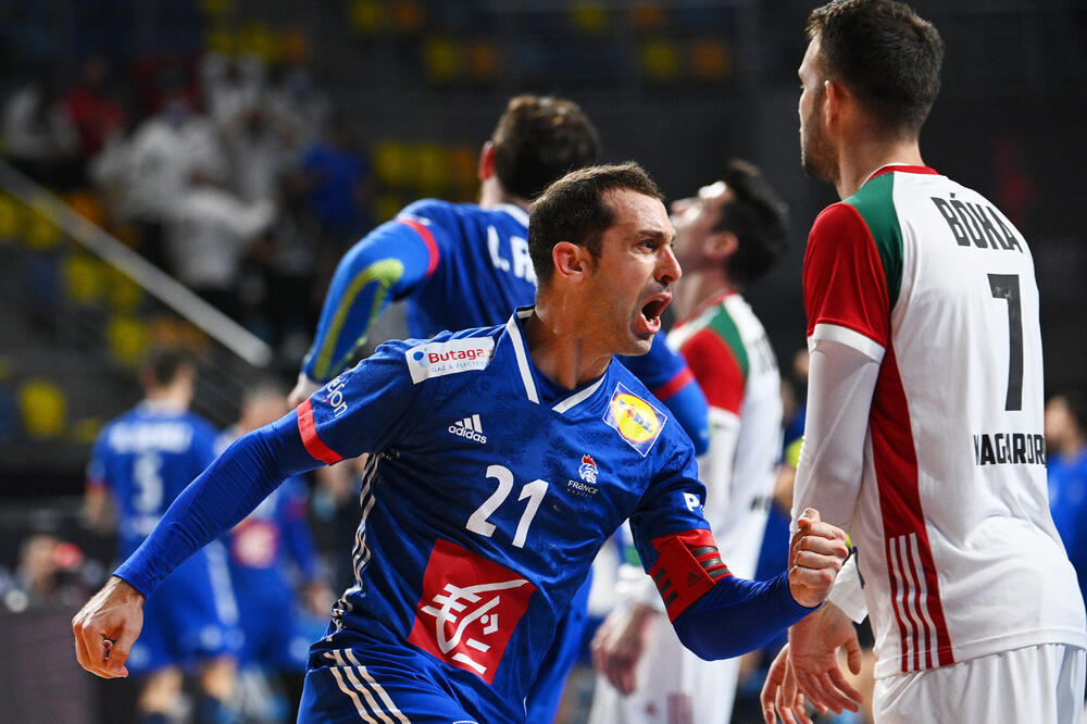 Mihael Gigu slavi gol protiv Mađarske, Foto: Reuters