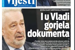 Naslovna strana Vijesti za 29. januar 2021.