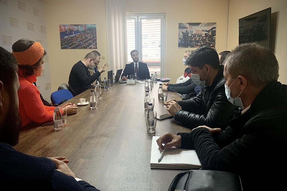 Sa sastanka, Foto: Prava Crna Gora